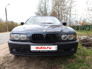 2002 BMW 5 серии 520i IV (E39) Рестайлинг, синий, 458000 рублей, вид 1