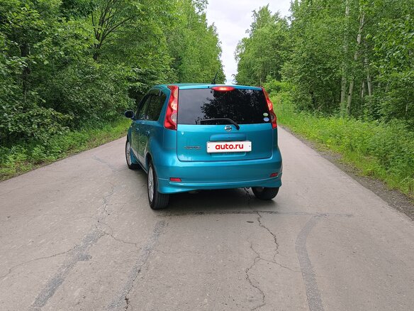 2008 Nissan Note I Рестайлинг, зелёный, 590000 рублей - вид 7
