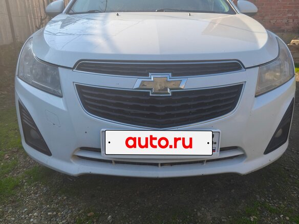 2013 Chevrolet Cruze I Рестайлинг, белый