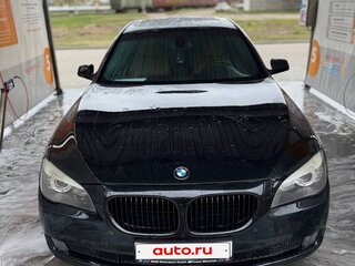 2010 BMW 7 серии 750i xDrive V (F01/F02/F04), чёрный, 990000 рублей, вид 1
