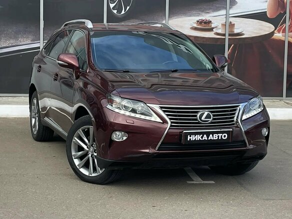 2014 Lexus RX 350 III Рестайлинг, фиолетовый, 2270000 рублей - вид 3
