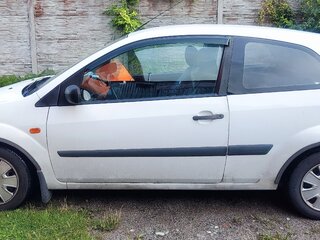 2006 Ford Fiesta Mk5, белый, 300000 рублей, вид 4