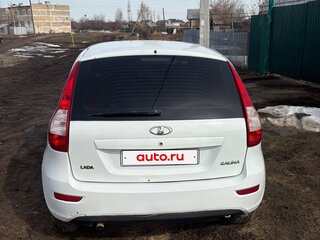 2013 Lada (ВАЗ) Kalina II, белый, 390000 рублей, вид 4