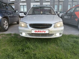 2007 Hyundai Accent ТагАЗ II, серебристый, 250000 рублей, вид 1