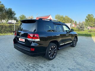2019 Toyota Land Cruiser 200 Series Рестайлинг 2, чёрный, 9100000 рублей, вид 4