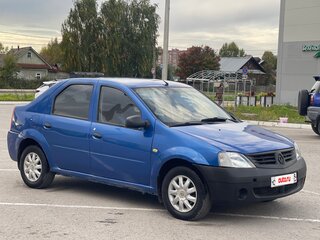 2008 Renault Logan I, синий, 165000 рублей, вид 2
