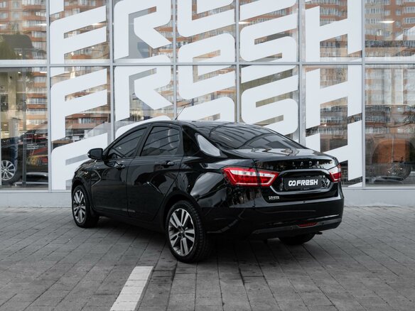 2021 Lada (ВАЗ) Vesta I, чёрный, 1135000 рублей - вид 1