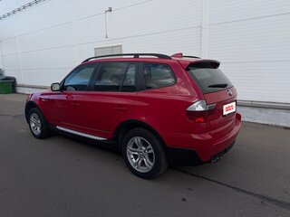 2007 BMW X3 30d I (E83) Рестайлинг, красный, 1350000 рублей, вид 5
