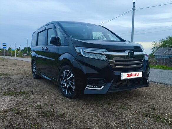 2021 Honda Stepwgn Spada V Рестайлинг, чёрный, 2280000 рублей - вид 3