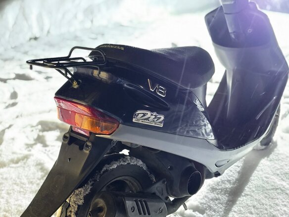 1996 Honda Dio, серый, 58000 рублей - вид 6
