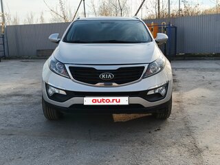 2013 Kia Sportage III, серебристый, 1380000 рублей, вид 1