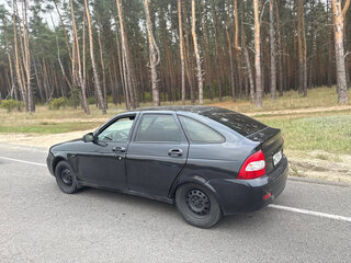 2008 Lada (ВАЗ) Priora I, чёрный, 240000 рублей, вид 4