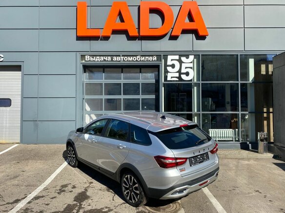 2026 Lada (ВАЗ) Vesta SW Cross I Рестайлинг (NG), серебристый, 2043000 рублей - вид 3