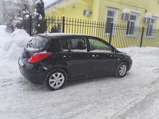 2008 Nissan Tiida I, чёрный, 800000 рублей, вид 2