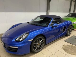 2015 Porsche Boxster III (981), синий, 4500000 рублей, вид 1