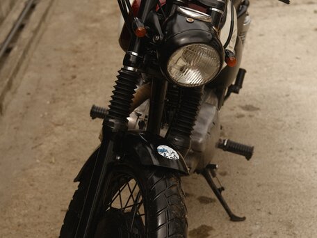 1996 Kawasaki BJ250 Estrella, красный, 350000 рублей, вид 2