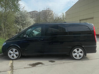 2004 Mercedes-Benz Viano Extra Long L3 I (W639), чёрный, 1250000 рублей, вид 2