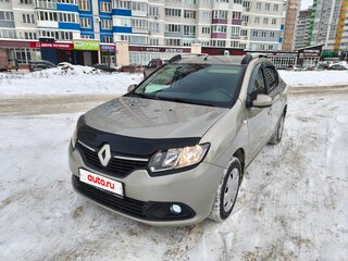 2017 Renault Logan II, бежевый, 750000 рублей, вид 4