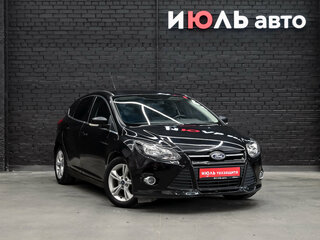 2012 Ford Focus III, чёрный, 690000 рублей, вид 3