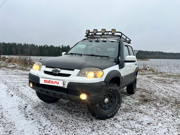 2018 Chevrolet Niva I Рестайлинг, белый, 550000 рублей