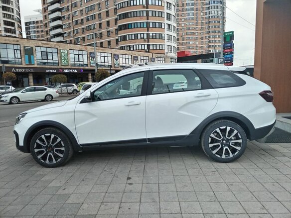 2026 Lada (ВАЗ) Vesta SW Cross I Рестайлинг (NG), белый - вид 7