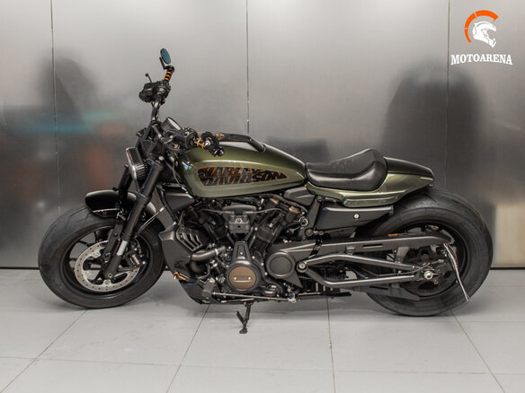 2021 Harley-Davidson Sportster S, зелёный, 1082449 рублей - вид 3