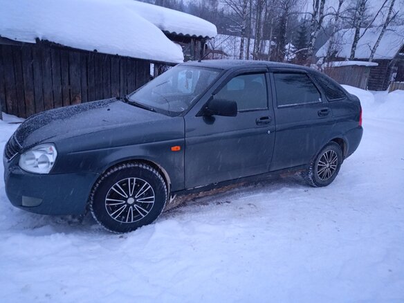 2012 Lada (ВАЗ) Priora I, серый, 260000 рублей - вид 2
