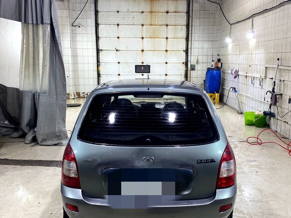 2011 Lada (ВАЗ) Kalina I, серый, 185000 рублей - вид 3