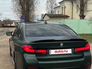 2019 BMW 5 серии 530i VII (G30/G31/G38), зелёный, 2800000 рублей, вид 4