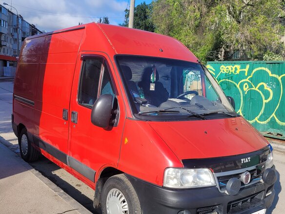 2010 Fiat Professional Ducato, красный - вид 4