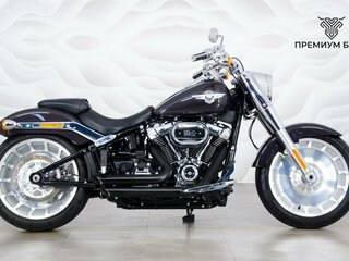 2020 Harley-Davidson Fat Boy, чёрный, 1975000 рублей, вид 1