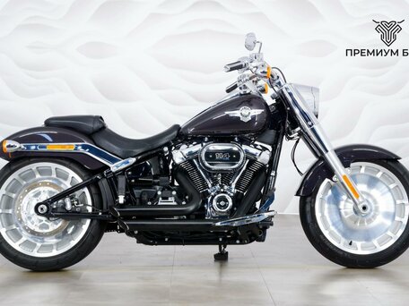 2020 Harley-Davidson Fat Boy, чёрный, 1975000 рублей, вид 1