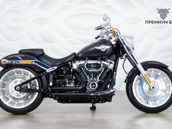 2020 Harley-Davidson Fat Boy, чёрный, 1975000 рублей