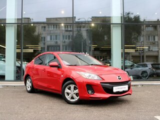 2011 Mazda 3 II (BL) Рестайлинг, красный, 970000 рублей, вид 3