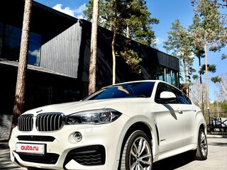 2019 BMW X6 40d II (F16), белый, 6555000 рублей, вид 2