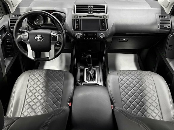 2015 Toyota Land Cruiser Prado 4-speed 150 Series Рестайлинг 1, серый, 3260000 рублей - вид 9