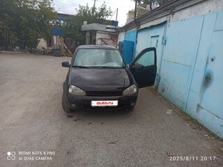 2010 Lada (ВАЗ) Kalina I, чёрный, 160000 рублей, вид 1