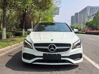 2017 Mercedes-Benz CLA 200 I (C117, X117) Рестайлинг, белый, 1490004 рублей, вид 2