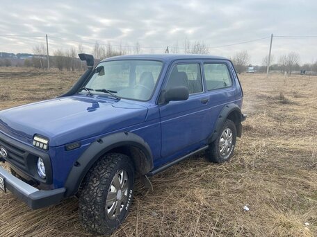 2017 Lada (ВАЗ) 2121 (4x4) I Рестайлинг, синий, 490000 рублей, вид 3
