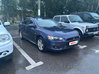 2007 Mitsubishi Lancer X, синий, 500000 рублей, вид 3