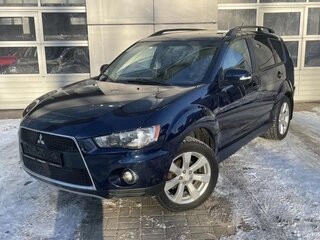 2011 Mitsubishi Outlander II Рестайлинг, синий, 1100000 рублей, вид 1