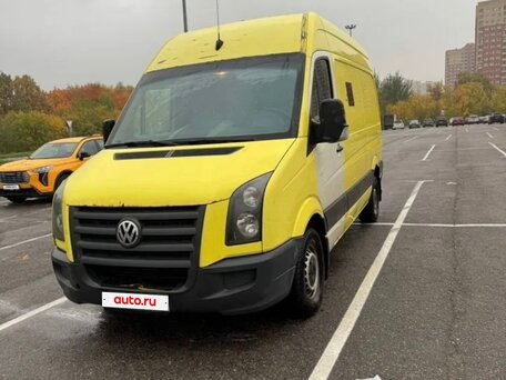 2010 Volkswagen Crafter, жёлтый, 1150000 рублей, вид 1