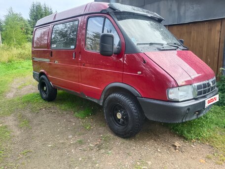 1999 ГАЗ Соболь (2752), красный, 375000 рублей, вид 1