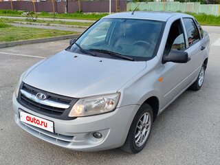 2012 Lada (ВАЗ) Granta I, серебристый, 330000 рублей, вид 1