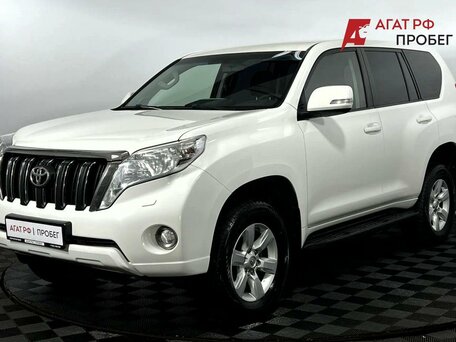 2016 Toyota Land Cruiser Prado 150 Series Рестайлинг 1, белый, 3350000 рублей, вид 1