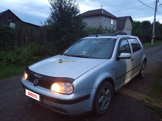 1998 Volkswagen Golf IV, серебристый, 265000 рублей, вид 3