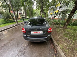 2018 Lada (ВАЗ) Granta I Рестайлинг, серебристый, 650000 рублей, вид 3