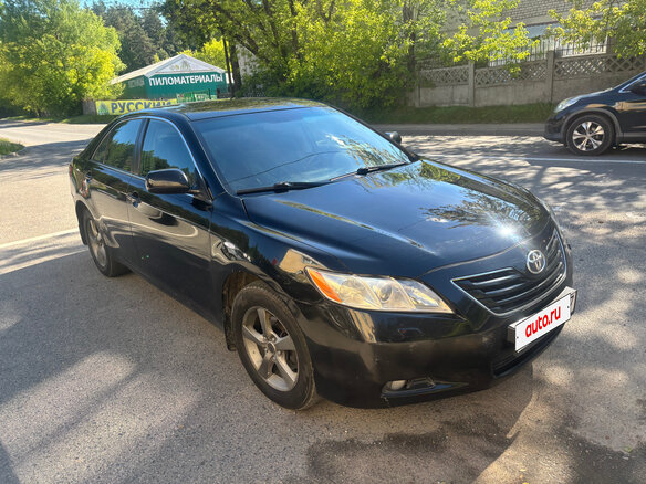 2008 Toyota Camry VI (XV40), чёрный, 579000 рублей - вид 2