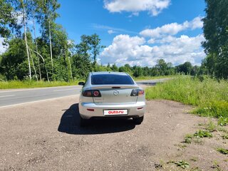 2006 Mazda 3 I (BK) Рестайлинг, белый, 385000 рублей, вид 2