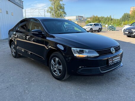 2014 Volkswagen Jetta VI Рестайлинг, чёрный, 1120000 рублей, вид 4